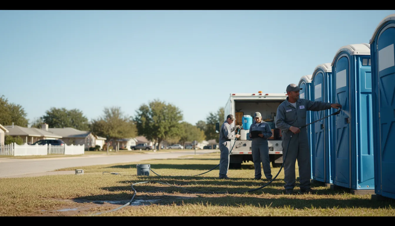 Long-Term Portable Toilet Rental in Cameron, OK near me